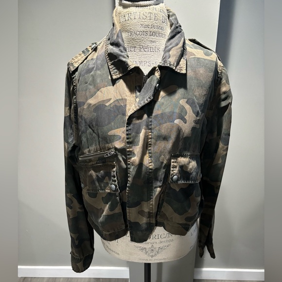 Nordstrom Jackets & Blazers - Nordstrom silk army jacket